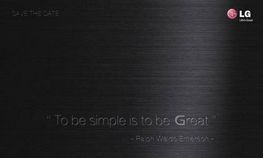 ಎಲ್ ಜಿ3ಯ ಅಧಿಕೃತ ಬಿಡುಗಡೆ ಮೇ 27 ಕ್ಕೆ