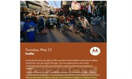 ಮೇ 13 ಕ್ಕೆ ಚಮತ್ಕಾರವನ್ನೇ ಮಾಡಲಿರುವ ಮೋಟೋರೋಲಾ