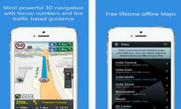 ಮ್ಯಾಪ್‌ಮೈ ಇಂಡಿಯಾ ಆಫ್‌ಲೈನ್ ನ್ಯಾವಿಗೇಶನ್ ಐಓಎಸ್‌ನಲ್ಲಿ
