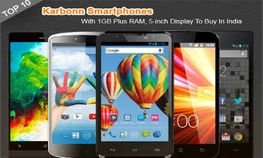 ಭಾರತದಲ್ಲಿ ಖರೀದಿ ಯೋಗ್ಯ ಕಾರ್ಬನ್ ಫೋನ್ಸ್