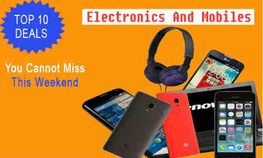 ಮೊಬೈಲ್ ಮತ್ತು ಇಲೆಕ್ಟ್ರಾನಿಕ್ಸ್‌ಗಳಲ್ಲಿ ಟಾಪ್ 10 ಡೀಲ್‌ಗಳು