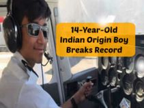 ವಿಮಾನ ಹಾರಿಸಿ ದಾಖಲೆ ನಿರ್ಮಿಸಿದ ಭಾರತೀಯ ಮೂಲದ 9ನೇ ತರಗತಿ ಬಾಲಕ!!