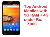 ಅತ್ಯಂತ ಕಡಿಮೆ ಬೆಲೆಗೆ ಲಭ್ಯವಿರುವ ಟಾಪ್ 5 ''3GB RAM'' ಫೋನ್‌ಗಳಿವು!!