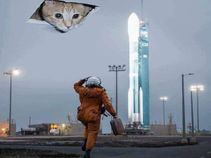 ಬಾಹ್ಯಾಕಾಶಕ್ಕೆ ತೆರಳಿದ ವಿಶ್ವದ ಮೊದಲ ಮತ್ತು ಏಕೈಕ ಬೆಕ್ಕಿನ ಕಂಚಿನ ಪ್ರತಿಮೆ!!