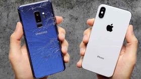 ಗ್ಯಾಲಕ್ಸಿ ಎಸ್ 9+ VS ಐಫೋನ್ 10 'ಡ್ರಾಪ್ ಟೆಸ್ಟ್'!!..ಯಾವ ಸ್ಮಾರ್ಟ್‌ಫೋನ್ ಬೆಸ್ಟ್?(ವಿಡಿಯೊ)