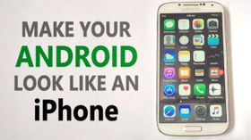 ಆಂಡ್ರಾಯ್ಡ್ ಫೋನನ್ನು ಐಫೋನ್ ಮಾಡಿಕೊಳ್ಳುವುದು ಹೇಗೆ..?