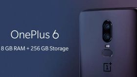 ಒನ್‌ಪ್ಲಸ್ 6ನ 8ಜಿಬಿ RAM, 256ಜಿಬಿ ಪೋನ್ ಲಾಂಚ್‌!!