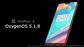 ಕೊನೆಗೂ ಆಕ್ಸಿಜನ್ ಒಎಸ್ 5.1.8 ಅಪ್ ಡೇಟ್ ಸ್ವೀಕರಿಸುತ್ತಿರುವ ಒನ್ ಪ್ಲಸ್ 6..!