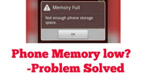 ಕೇವಲ ಎರಡು ನಿಮಿಷಗಳಲ್ಲಿ ನಿಮ್ಮ ಸ್ಮಾರ್ಟ್‌ಫೋನ್ ಮೆಮೊರಿ ಹೆಚ್ಚಿಸುವುದು ಹೇಗೆ?!