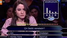 ವೈರಲ್ ಪ್ರಶ್ನೇ: ಗ್ರೇಟ್ ವಾಲ್ ಆಫ್ ಚೀನಾ ಎಲ್ಲಿದೆ..? ಉತ್ತರ ಗೊತ್ತಿಲ್ದೇ ಕೋಟಿ ಕಳೆದುಕೊಂಡ ಯುವತಿ