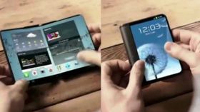 ವಿಶ್ವದ ಮೊದಲ ಮಡುಚಬಹುದಾದ ಫೋನ್ ಬಿಡುಗಡೆಗೆ ಸ್ಯಾಮ್ಸಂಗ್ ಸಜ್ಜು!! ವಿಶ್ವದ ಮೊದಲ ಮಡುಚಬಹುದಾದ ಫೋನ್ ಬಿಡುಗಡೆಗೆ ಸ್ಯಾಮ್ಸಂಗ್ ಸಜ್ಜು!!