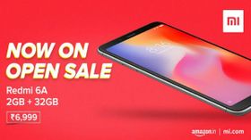 ಒಪನ್ ಸೇಲ್ನಲ್ಲಿ ರೆಡ್ಮಿ 6A ಸ್ಮಾರ್ಟ್ಫೋನ್ ಮಾರಾಟ ಶುರು..! ಒಪನ್ ಸೇಲ್ನಲ್ಲಿ ರೆಡ್ಮಿ 6A ಸ್ಮಾರ್ಟ್ಫೋನ್ ಮಾರಾಟ ಶುರು..!