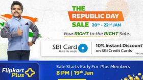 ರಿಪಬ್ಲಿಕ್ ಡೇ ಸೇಲ್ ಆಯೋಜಿಸಿತು ಫ್ಲಿಪ್‌ಕಾರ್ಟ್!!..ಏನೆಲ್ಲಾ ಕೊಡುಗೆಗಳು?