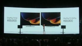 ಇಂದಿನಿಂದ ಖರೀದಿಗೆ ಲಭ್ಯವಿವೆ 'ಒನ್‌ಪ್ಲಸ್' ಸ್ಮಾರ್ಟ್‌ಟಿವಿಗಳು!