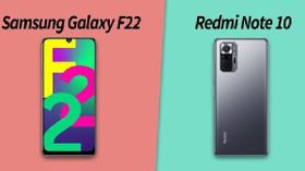 ಸ್ಯಾಮ್‌ಸಂಗ್ ಗ್ಯಾಲಕ್ಸಿ F22 VS ರೆಡ್ಮಿ ನೋಟ್ 10: ಯಾವುದು ಉತ್ತಮ ಆಯ್ಕೆ?