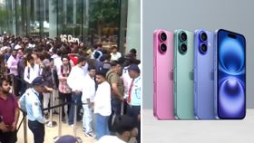 iPhone 16 Sale: ಐಫೋನ್ 16 ಮಾರಾಟ ಶುರು; ಖರೀದಿಗೆ ಮುಗಿಬಿದ್ದ ಜನ.. ಸ್ಟೋರ್ ಮುಂದೆ ಕ್ಯೂ! iPhone 16 Sale: ಐಫೋನ್ 16 ಮಾರಾಟ ಶುರು; ಖರೀದಿಗೆ ಮುಗಿಬಿದ್ದ ಜನ.. ಸ್ಟೋರ್ ಮುಂದೆ ಕ್ಯೂ!