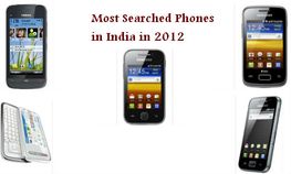 2012ല്‍ ഇന്ത്യയില്‍ ഏറ്റവും കൂടുതല്‍ തെരയപ്പെട്ട 10 ഫോണുകള്‍