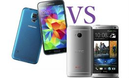 സാംസങ്ങ് ഗാലക്‌സി S5 യും HTC വണ്‍ (M8) തമ്മില്‍ ഒരു താരതമ്യം