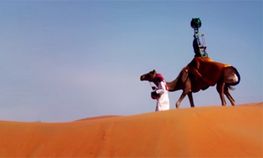 മരുഭൂമിയില്‍ ഒട്ടക ക്യാമുമായി ഗൂഗിളിന്റെ സ്ട്രീറ്റ് വ്യൂ