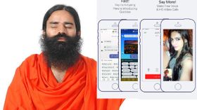 വാട്സാപ്പിന് വെല്ലുവിളിയുമായി ബാബ രാംദേവിന്റെ പതഞ്‌ജലി കിമ്പോ ആപ്പ്!!