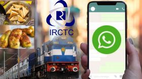 വാട്സ്ആപ്പ് ഇനി വിശപ്പും മാറ്റും; ട്രെയിൻ യാത്രയ്ക്കിടെ ഇഷ്ടഭക്ഷണം വാട്സ്ആപ്പിൽ ബുക്ക്​ ചെയ്യാം