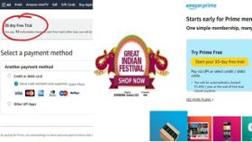 വെറും രണ്ട് രൂപയ്ക്ക് ആമസോണിൽ പ്രൈം മെമ്പർഷിപ്പ് എടുക്കാം; ഓഫർ വിൽപന പരമാവധി ആസ്വദിക്കാം