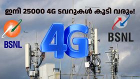 നിങ്ങളിത് കേൾക്കുക! ബിഎസ്എൻഎൽ 4G ടവറുകളുടെ എണ്ണം 75000 കടന്നു; ഇ-സിം സർവീസുകൾ ഉടൻ നിങ്ങളിത് കേൾക്കുക! ബിഎസ്എൻഎൽ 4G ടവറുകളുടെ എണ്ണം 75000 കടന്നു; ഇ-സിം സർവീസുകൾ ഉടൻ