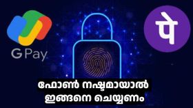 ഗൂഗിൾപേയും ഫോൺപേയുമൊക്കെ ഉപയോഗിക്കുന്നവർ നിർബന്ധമായും അ‌റിഞ്ഞിരിക്കുക! ഫോൺ നഷ്ടമായാൽ ഇങ്ങനെ ചെയ്യണം