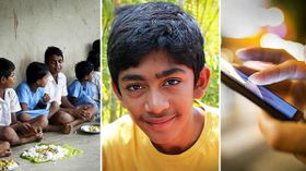 பசியால் வாடும் குழந்தைகளுக்கு உதவ தரமான செயலியை அறிமுகம் செய்த இந்திய சிறுவன்.! பசியால் வாடும் குழந்தைகளுக்கு உதவ தரமான செயலியை அறிமுகம் செய்த இந்திய சிறுவன்.!