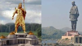 டிஜிட்டல் மியூசியம் வசதியுடன் 251 மீட்டரில் உபியில் உருவாகும் உலகின் மிக உயர்ந்த ராமர் சிலை