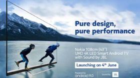 Nokia 43' இன்ச் ஸ்மார்ட் டிவி இந்தியாவில் அறிமுகம்! விலை என்ன தெரியுமா?