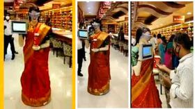 வைரல் வீடியோ: தமிழ்நாட்டில் சேலை கட்டிய அழகிய ரோபோட்! இது சாதாரண ரோபோட் இல்லை! வைரல் வீடியோ: தமிழ்நாட்டில் சேலை கட்டிய அழகிய ரோபோட்! இது சாதாரண ரோபோட் இல்லை!
