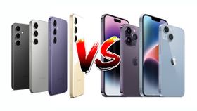 Samsung Galaxy S24 சீரீஸ் VS iPhone 15 சீரீஸ்: எது பெஸ்ட்? எது விலை கம்மி? எது பவர்ஃபுல்? எதை வாங்கலாம்? Samsung Galaxy S24 சீரீஸ் VS iPhone 15 சீரீஸ்: எது பெஸ்ட்? எது விலை கம்மி? எது பவர்ஃபுல்? எதை வாங்கலாம்?
