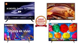 பாதிக்கு பாதி விலை இல்ல! அதை விட கம்மி.. 59% டிஸ்கவுண்ட்.. Amazon Freedom Sale-ல் ஆர்டர்களை அள்ளும் 12 டிவிகள்