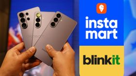 எப்புட்றா.. இன்னும் விற்பனைக்கு வராத புது Samsung போன்கள்.. SWIGGY Instamart, Blinkit-ல் 30 நிமிட டெலிவரி! எப்புட்றா.. இன்னும் விற்பனைக்கு வராத புது Samsung போன்கள்.. SWIGGY Instamart, Blinkit-ல் 30 நிமிட டெலிவரி!