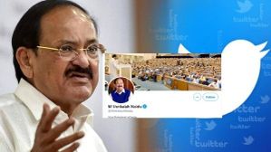 Twitter ने वापस लगाया वेंकैया नायडू के पर्सनल हैंडल पर Blue Tick