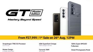 26 अगस्त को है Realme GT Master Edition की पहली सेल, यहाँ से खरीद पाएंगे 26 अगस्त को है Realme GT Master Edition की पहली सेल, यहाँ से खरीद पाएंगे