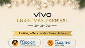 Amazon पर क्रिसमस सेल में Vivo के इन स्मार्टफोन पर मिल रहा है शानदार डिस्काउंट Amazon पर क्रिसमस सेल में Vivo के इन स्मार्टफोन पर मिल रहा है शानदार डिस्काउंट