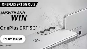 इन 5 आसान सवालों के जवाब देकर Amazon पर जीतें फ्री में OnePlus 9RT 5G स्मार्टफोन इन 5 आसान सवालों के जवाब देकर Amazon पर जीतें फ्री में OnePlus 9RT 5G स्मार्टफोन