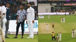 विराट कोहली के साथ सेल्फी लेने फैन्स पहुंचे ग्राउंड पर, फ़ोटो-वीडियो हुए सोशल मीडिया पर वायरल विराट कोहली के साथ सेल्फी लेने फैन्स पहुंचे ग्राउंड पर, फ़ोटो-वीडियो हुए सोशल मीडिया पर वायरल