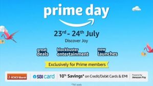 Amazon Prime Day Sale : iPhones पर मिलने वाला है 20,000 रुपये तक का छप्पर फाड़ डिस्काउंट Amazon Prime Day Sale : iPhones पर मिलने वाला है 20,000 रुपये तक का छप्पर फाड़ डिस्काउंट