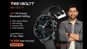 Fire-Boltt Infinity Smartwatch: 300+ स्पोर्ट मोड वाली ये धांसू स्मार्टवॉच, फीचर्स भी शानदार Fire-Boltt Infinity Smartwatch: 300+ स्पोर्ट मोड वाली ये धांसू स्मार्टवॉच, फीचर्स भी शानदार