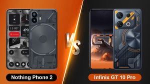 Nothing Phone 2  vs Infinix GT 10 Pro ट्रांसपेरेंट डिजाइन वाले फोन में जानें कौन-सा आपके लिए है बेहतर?