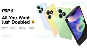 Tecno Pop 8 स्मार्टफोन 5,000mAh बैटरी के साथ लॉन्च, जानिए कीमत और फीचर्स
