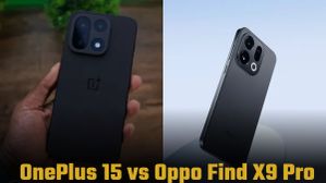 Oppo Find X9 Pro vs OnePlus 15: कैमरा, परफॉर्मेंस और बैटरी; कौन है 2025 का असली फ्लैगशिप? Oppo Find X9 Pro vs OnePlus 15: कैमरा, परफॉर्मेंस और बैटरी; कौन है 2025 का असली फ्लैगशिप?