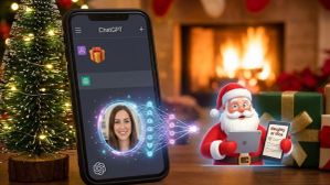 ChatGPT का सीक्रेट क्रिसमस गिफ्ट: बस एक इमोजी भेजो और Santa खुद बनाएंगे आपका वीडियो!
