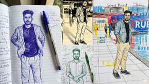 वायरल ट्रेंड! Gemini AI से चुटकियों में अपनी फोटो को दें 'School Notebook' वाला आर्टिस्टिक लुक