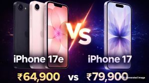iPhone 17e vs iPhone 17: ₹64900 में 48MP कैमरा और A19 चिप या ज्यादा प्रीमियम फीचर्स? जानें कौन बेहतर