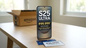 1 लाख से कम में Samsung S25 Ultra? Amazon Sale की इस डील ने मचाया तहलका, जल्दी देखें!