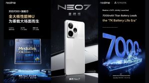 Realme Neo 7 Key Specifications Confirmed Ahead of Launch: Dimensity 9300+ SoC, 7,000mAh Battery, and More Realme Neo 7 Key Specifications Confirmed Ahead of Launch: Dimensity 9300+ SoC, 7,000mAh Battery, and More